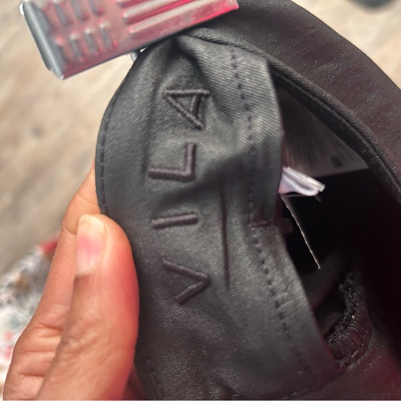 VILA Black Faux Leather Leggings - Picture 9 of 9